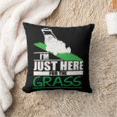 Grass Mowing Kussen (Deken)