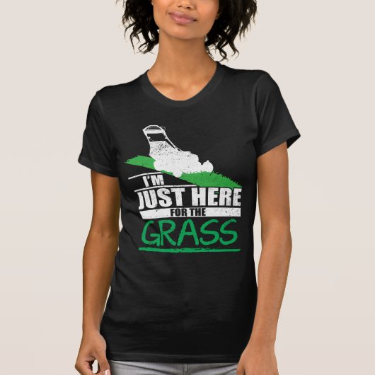 Grass Mowing T-shirt (Voorkant)