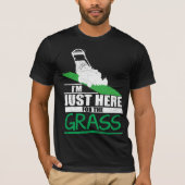 Grass Mowing T-shirt (Voorkant)