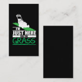 Grass Mowing Visitekaartje (Voorkant / Achterkant)