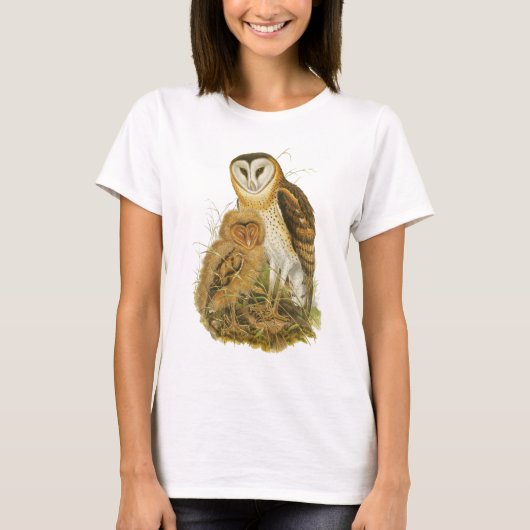 Grass Owl T-shirt (Voorkant)