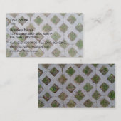 Grass Paver met Gecontroleerd Patroon Visitekaartje (Voorkant / Achterkant)