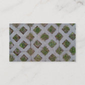 Grass Paver met Gecontroleerd Patroon Visitekaartje (Achterkant)