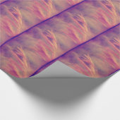 Grass Seed Paars Haze Digital Art Cadeaupapier (Hoek)