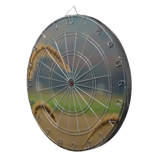 Grass Seed Stalks Dartbord (Voorkant Rechts)