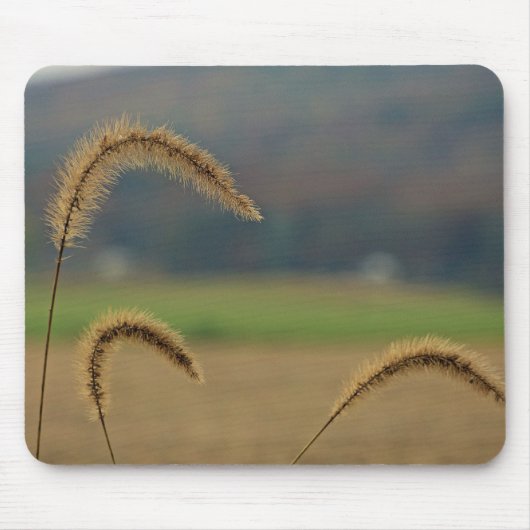 Grass Seed Stalks Muismat (Voorkant)