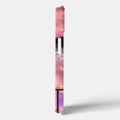 Grass Sparkle Paars, roze N Blue iPad Case (Achterkant / Rechts)