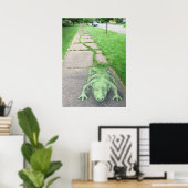 Grass-Tailed Lizard Poster (Thuiskantoor)
