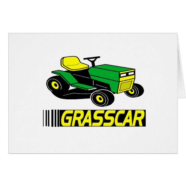 Grasscar T-shirts en geschenken. (Voorkant Horizontaal)