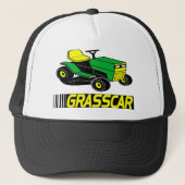 Grasscar T-shirts en geschenken. Trucker Pet (Voorkant)