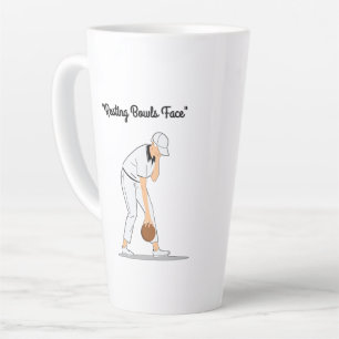 Grasschalen: Rustschalen Gezicht Latte Mok