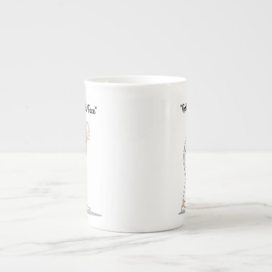 Grasschalen: Rustschalen Gezicht Porselein Kop (Voorkant)