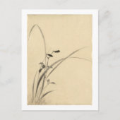 Grassen, Hokusai Japans Kunstwerk Briefkaart (Voorkant)