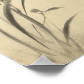 Grassen, Hokusai Japans Kunstwerk Poster (Hoek)