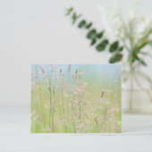 Grassen in beweging briefkaart (Staand voorkant)
