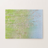 Grassen in beweging legpuzzel (Horizontaal)