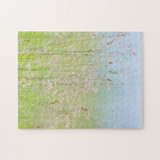 Grassen in beweging legpuzzel (Horizontaal)