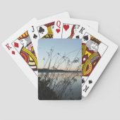 Grassen op het Sunset-meer Pokerkaarten (Achterkant)