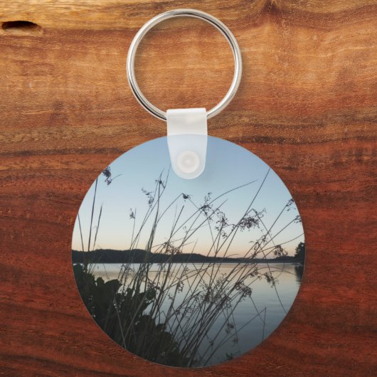 Grassen op het Sunset-meer Sleutelhanger (Voorkant)