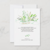 Grassen sympathie Hartelijk dank Bedankkaart (Voorkant)