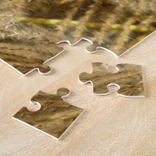 Grassen voor sierdoeleinden in Herfst Legpuzzel (Zijkant)