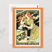 Grasset,  art nouveau French ink adverteren Briefkaart (Voorkant / Achterkant)