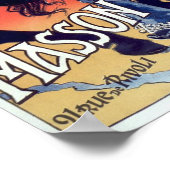 Grasset Eugène Samuel 1892 Chocolat Mexicain Poster (Hoek)