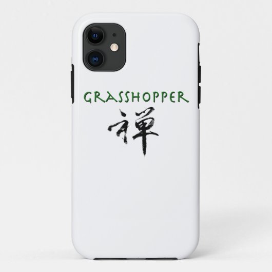 Grasshop met "Zen"-symbool Case-Mate iPhone Case (Achterkant)