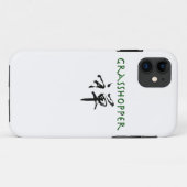Grasshop met "Zen"-symbool Case-Mate iPhone Case (Achterkant (horizontaal))