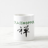 Grasshop met "Zen"-symbool Koffiemok (Center)
