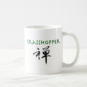Grasshop met "Zen"-symbool Koffiemok