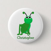 Grasshop-ontwerp Ronde Button 5,7 Cm (Voorkant)