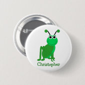 Grasshop-ontwerp Ronde Button 5,7 Cm (Voorkant /achterkant)