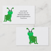 Grasshop-ontwerp Visitekaartje (Voorkant / Achterkant)