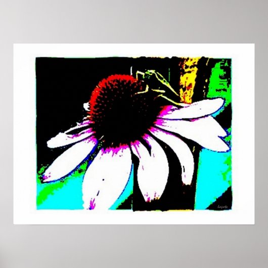 Grasshopper Abstract Poster (Voorkant)