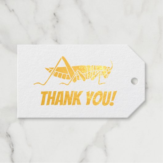 Grasshopper Bedankt Cadeaulabels (Voorkant (horizontaal))