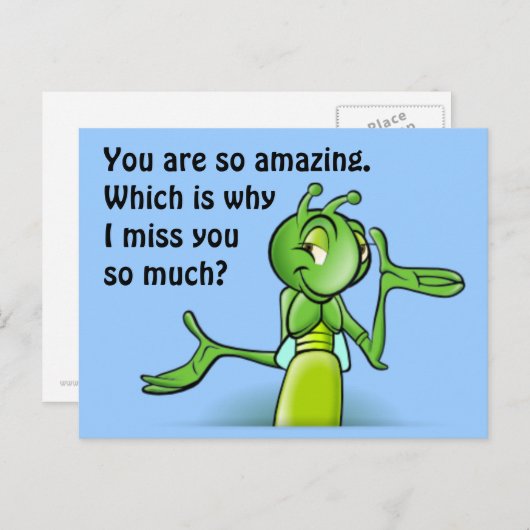 Grasshopper Briefkaart (Voorkant / Achterkant)