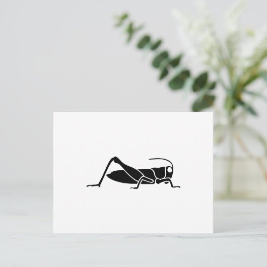 Grasshopper Briefkaart (Staand voorkant)