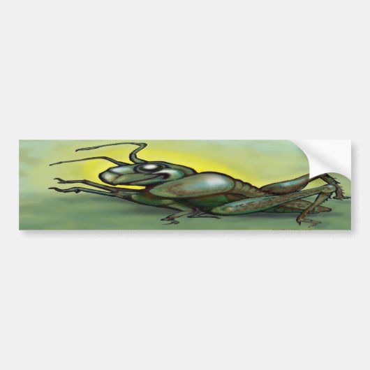 Grasshopper Bumpersticker (Voorkant)