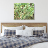 Grasshopper Camouflage Canvas Afdrukken (Insitu (Slaapkamer))