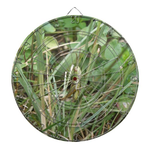 Grasshopper Camouflage Dart Board Dartbord (Voorkant)