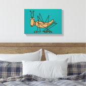 Grasshopper Canvas Afdruk (Insitu (Slaapkamer))