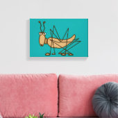 Grasshopper Canvas Afdruk (Insitu (Woonkamer))