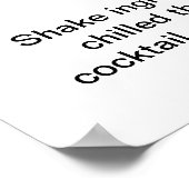 GRASSHOPPER COCKTAIL RECIPE ART 16" X 20" POSTER (Hoek)