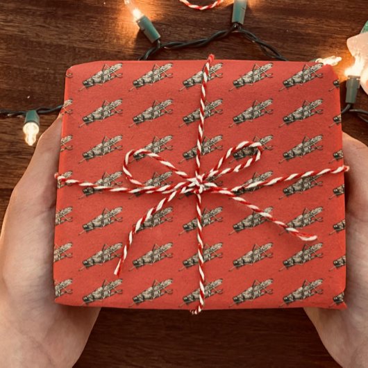 Grasshopper gift rap, cadeaupapier