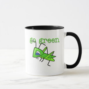 Grasshopper Go Green T-shirts en cadeautjes Mok