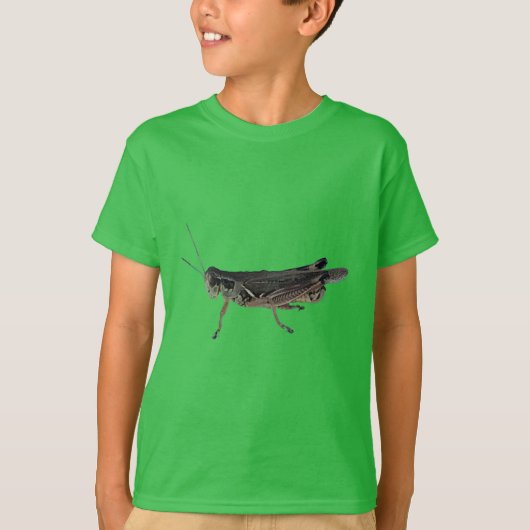 Grasshopper Insect Photo, Side Uitzicht op tshirts (Voorkant)