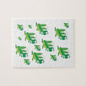 Grasshopper Jigzaag Puzzle Legpuzzel (Horizontaal)