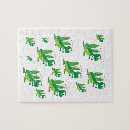 Grasshopper Jigzaag Puzzle Legpuzzel (Horizontaal)