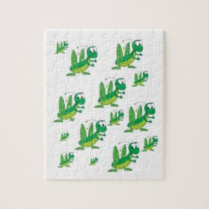 Grasshopper Jigzaag Puzzle Legpuzzel